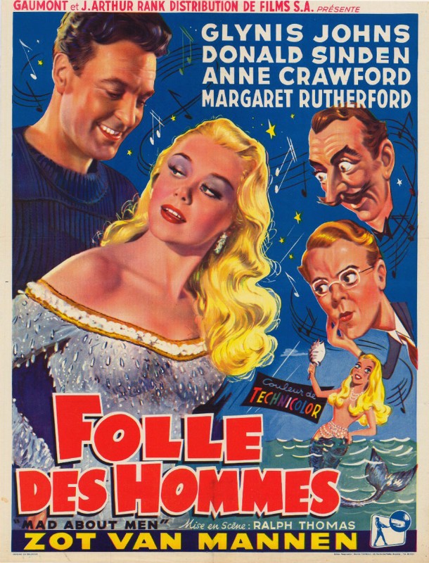 Repro 30x40cm - FOLLE DES HOMMES - Belge