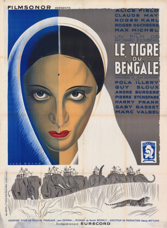 Repro 30x40cm - TIGRE DU BENGALE (le) - Française