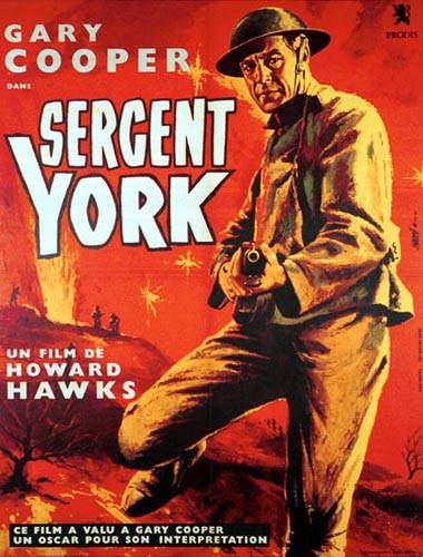 Affiche - SERGENT YORK - Ressortie 60x80cm