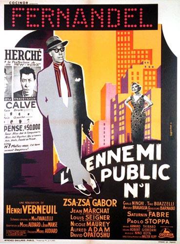Affiche - ENNEMI PUBLIC N°1 (l') - 60x80cm
