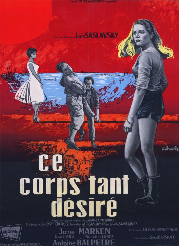 Affiche - CE CORPS TANT DESIRE - 60x80cm