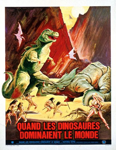 Affiche - QUAND LES DINOSAURES DOMINAIENT - 60x80cm