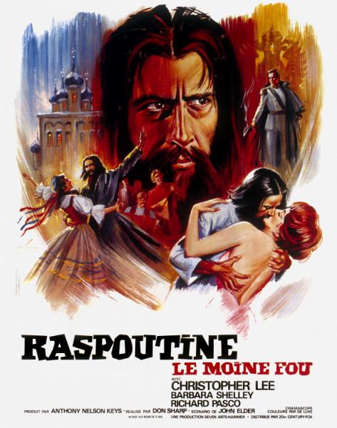 Affiche - RASPOUTINE LE MOINE FOU - 45x55cm