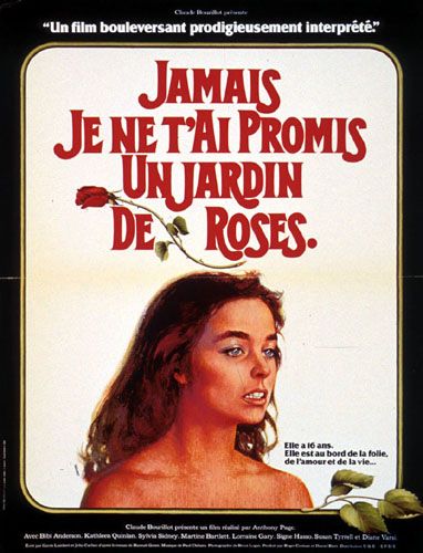 Affiche - JAMAIS JE NE T'AI PROMIS UN JARDIN DE ROSES - 40x55cm