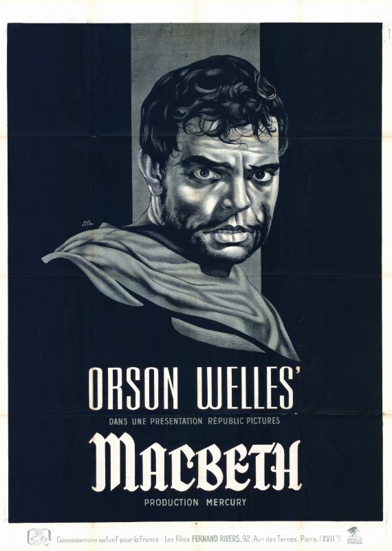 Repro 30x40cm - MACBETH - Française