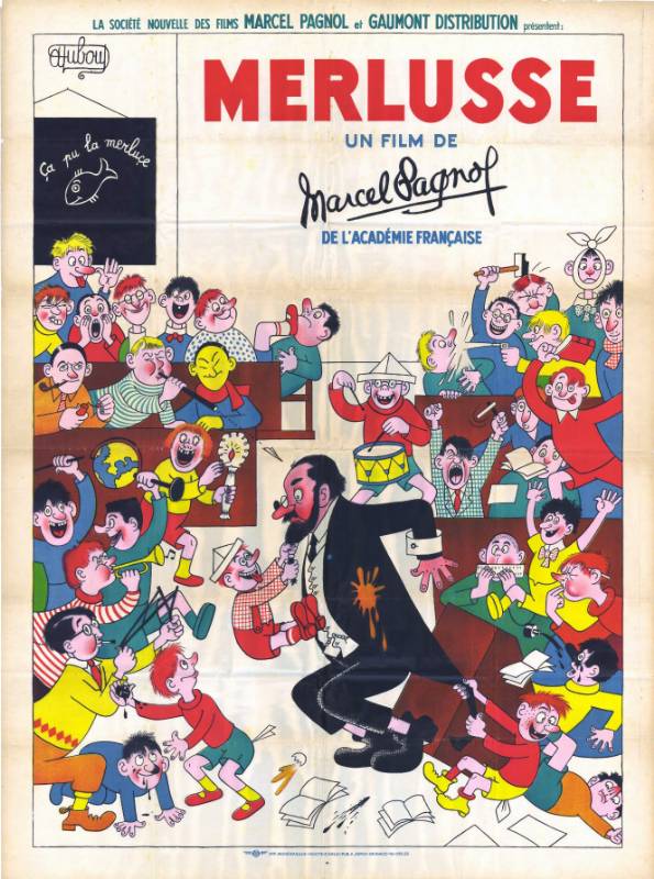 Affiche - MERLUSSE - Ressortie 120x160cm