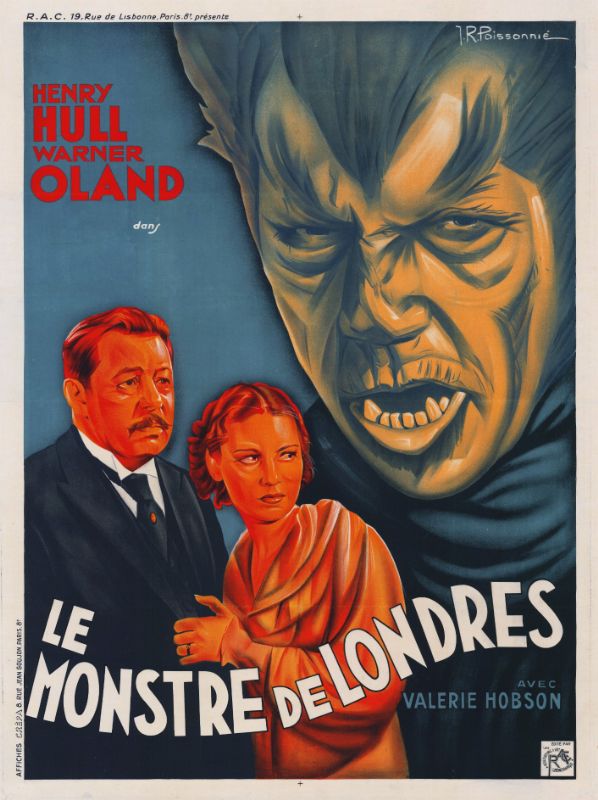Repro 30x40cm - MONSTRE DE LONDRES (le) - Française