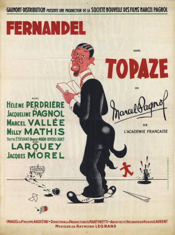 Affiche - TOPAZE - 120x160cm
