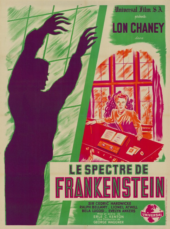 Repro 30x40cm - SPECTRE DE FRANKENSTEIN (le) - Française