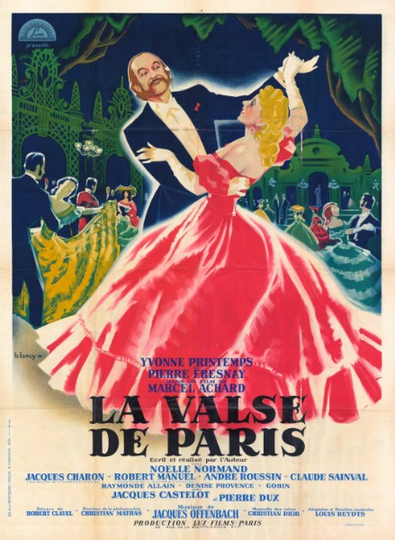Repro 30x40cm - VALSE DE PARIS (la) - Française
