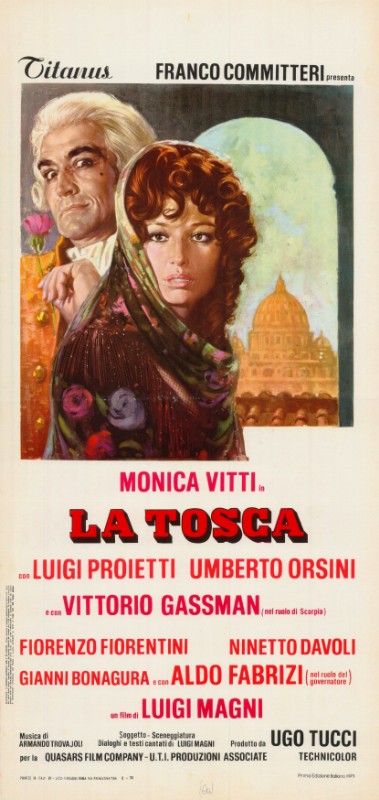 Affiche - UNE TOSCA PAS COMME LES AUTRES - 33x71cm