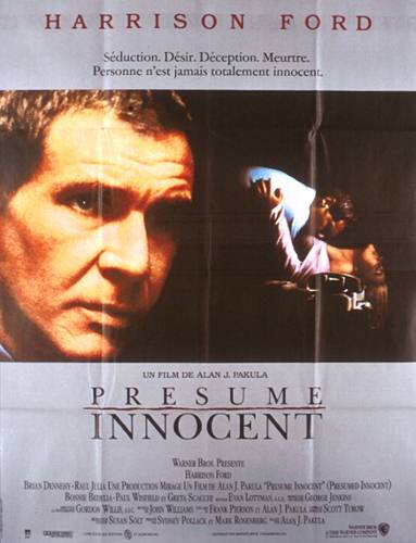 Affiche - PRESUME INNOCENT - 120x160cm