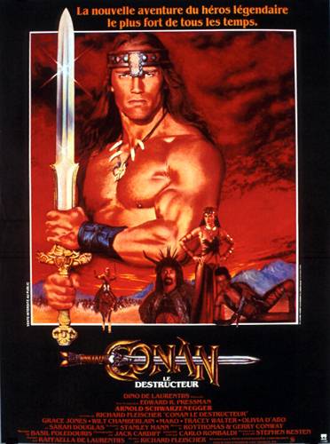 Affiche - CONAN LE DESTRUCTEUR - 40x55cm