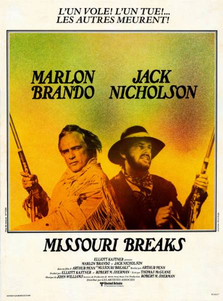 Affiche - MISSOURI BREAKS - 40x55cm