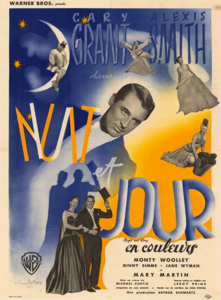 Repro 30x40cm - NUIT ET JOUR - Française