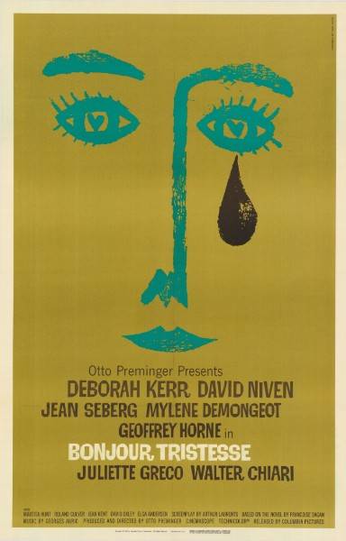 Repro 30x40cm - BONJOUR TRISTESSE - U.S.