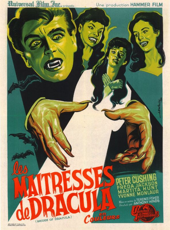 Repro 30x40cm - MAITRESSES DE DRACULA (les) - Française C