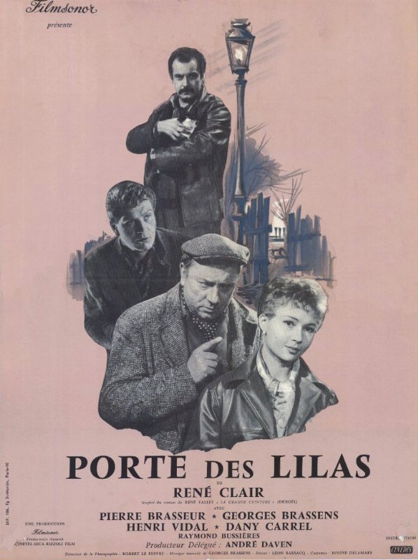 Repro 30x40cm - PORTE DES LILAS - Française