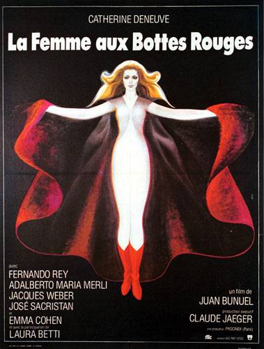 Affiche - FEMME AUX BOTTES ROUGES (la) - 60x80cm