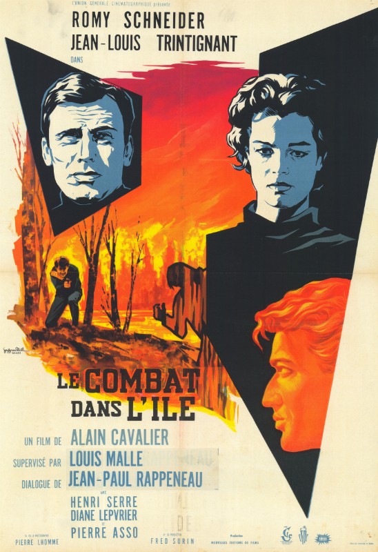 Repro 30x40cm - COMBAT DANS L'ILE (le) - Française