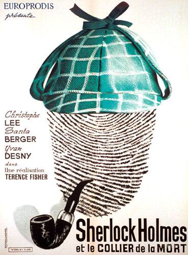 Affiche - SHERLOCK HOLMES ET LE COLLIER DE LA MORT - 60x80cm