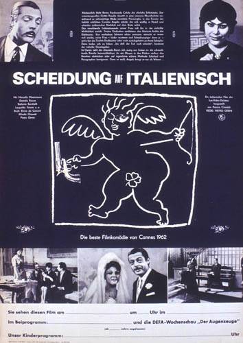 Affiche - DIVORCE A L'ITALIENNE - 40x55cm