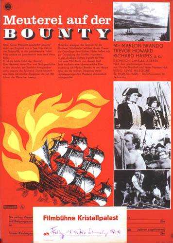 Affiche - REVOLTES DU BOUNTY (les) - 40x55cm