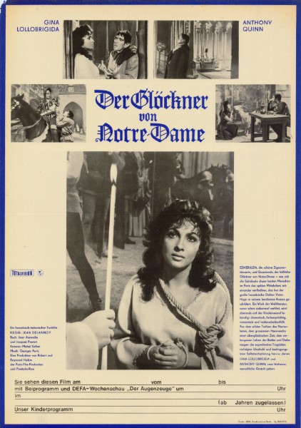 Affiche - NOTRE DAME DE PARIS - 40x55cm