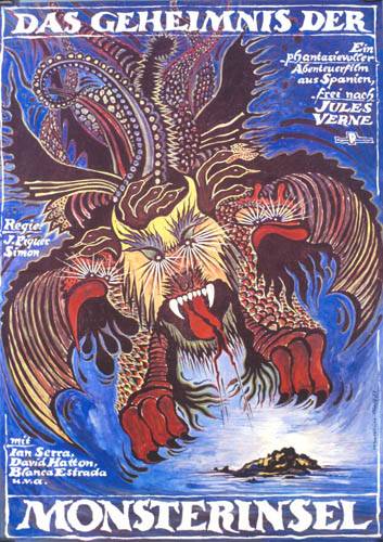 Affiche - MISTERIO EN LA ISLA DE LOS MONSTRUOS - 60x80cm