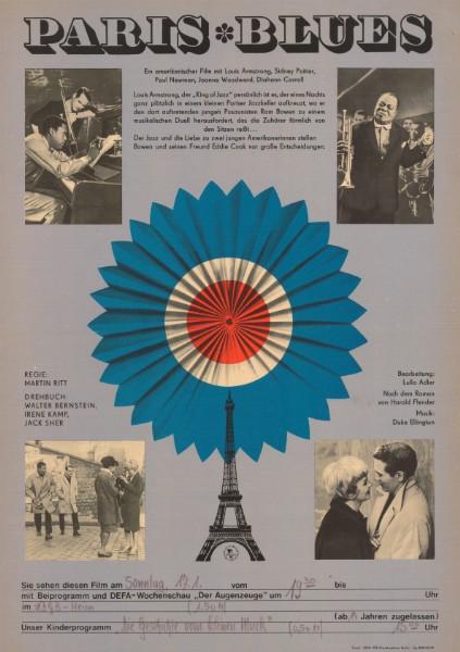Affiche - PARIS BLUES - 40x55cm
