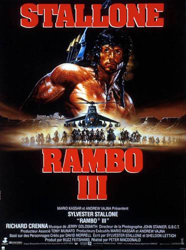 Affiche - RAMBO 3 - 40x55cm