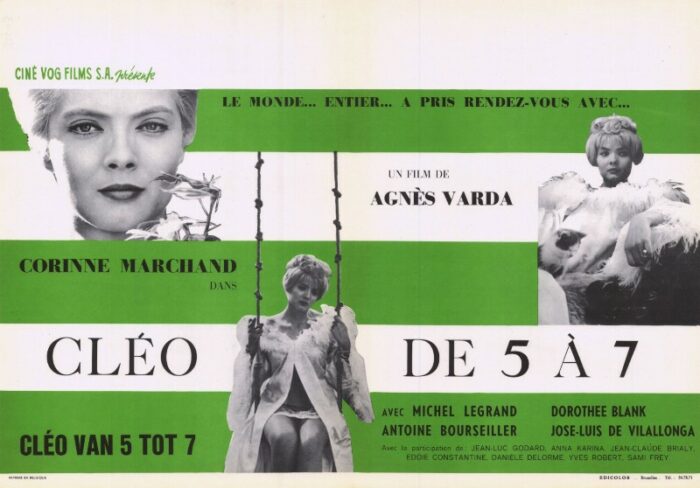 Repro 30x40cm - CLEO DE 5 A 7 - Belge