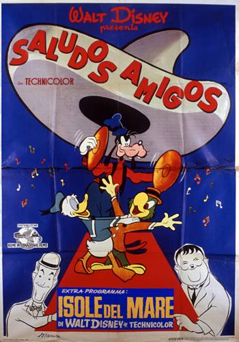 Affiche - SALUDOS AMIGOS - 140x200cm