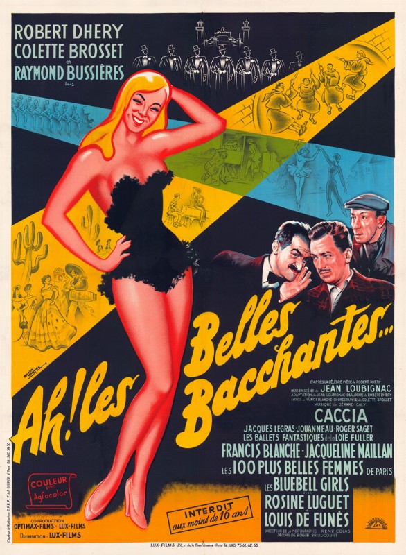 Affiche - AH ! LES BELLES BACCHANTES - 120x160cm