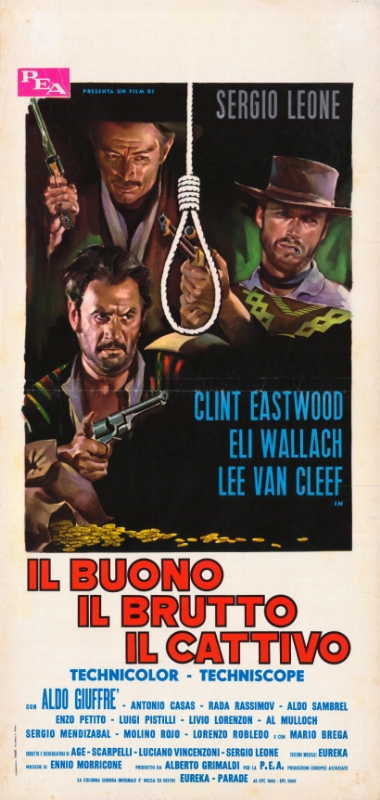 Repro 30x40cm - BON LA BRUTE ET LE TRUAND (le) - Italienne D
