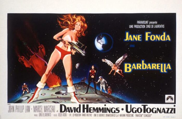 Repro 30x40cm - BARBARELLA - Belge