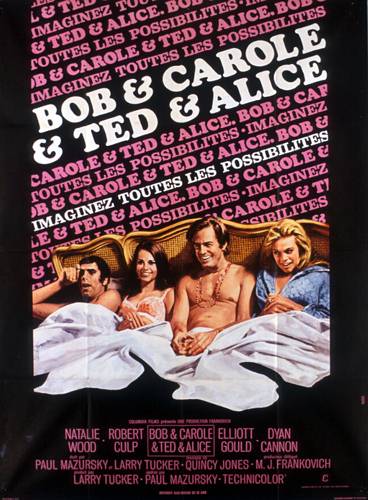 Affiche - BOB, CAROLE, TED ET ALICE - 120x160cm