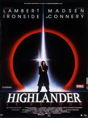 Affiche - HIGHLANDER 2, LE RETOUR - 40x55cm