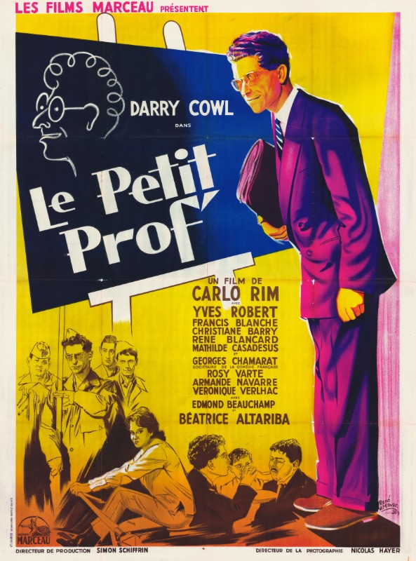 Repro 30x40cm - PETIT PROF (le) - Française