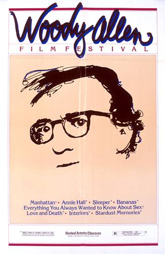 Affiche - FESTIVAL WOODY ALLEN - 70x105cm
