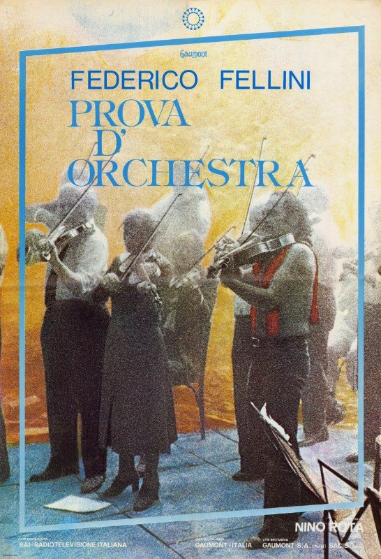 Repro 30x40cm - PROVA D'ORCHESTRA - Italienne