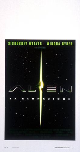 Affiche - ALIEN, LA RESURRECTION - 33x71cm