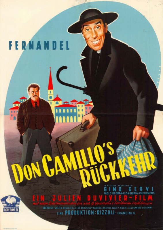 Repro 30x40cm - PETIT MONDE DE DON CAMILLO (le) - Allemande