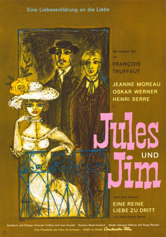 Affiche - JULES ET JIM - 60x80cm - GER