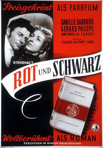Affiche - ROUGE ET LE NOIR (le) - 50x70cm