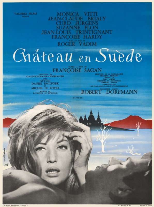 Affiche - CHATEAU EN SUEDE - 60x80cm