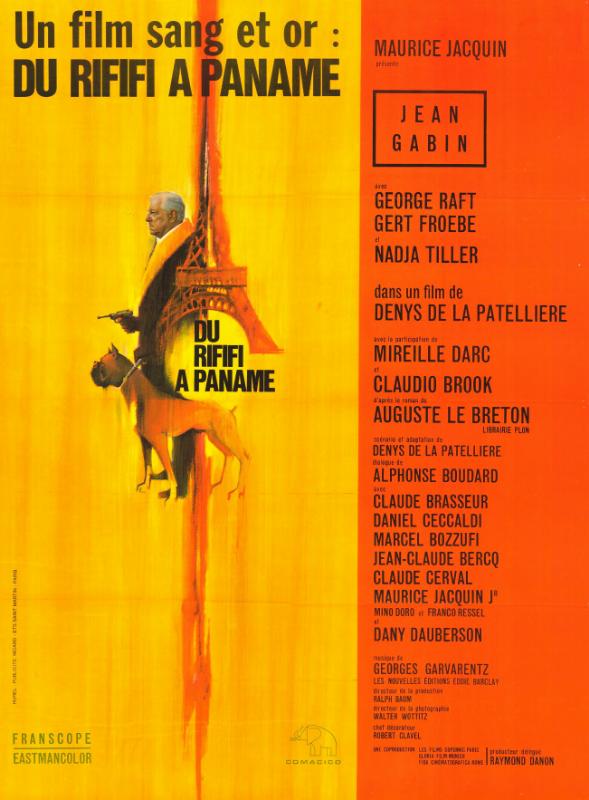 Affiche - DU RIFIFI A PANAME - 120x160cm