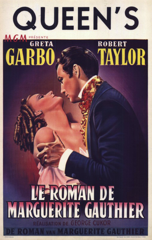 Affiche - ROMAN DE MARGUERITE GAUTIER (le) - Ressortie 36x56cm