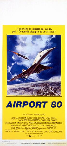 Affiche - AIRPORT 80 CONCORDE - 33x71cm