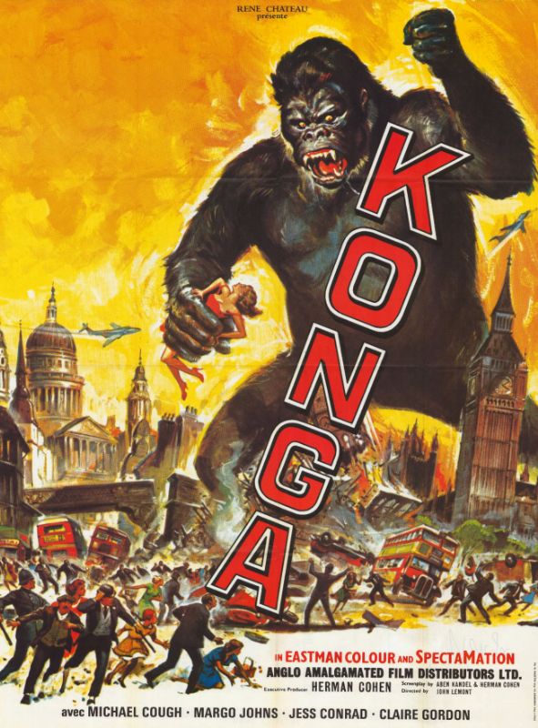 Affiche - KONGA - Ressortie 120x160cm